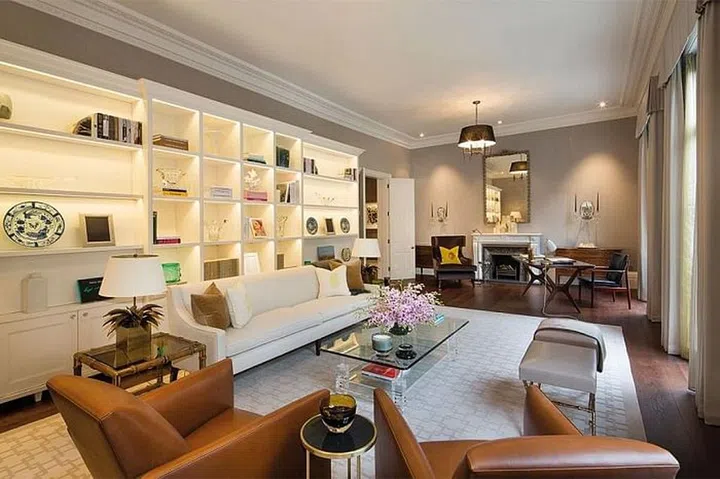 The double reception room. Photo: Beauchamp