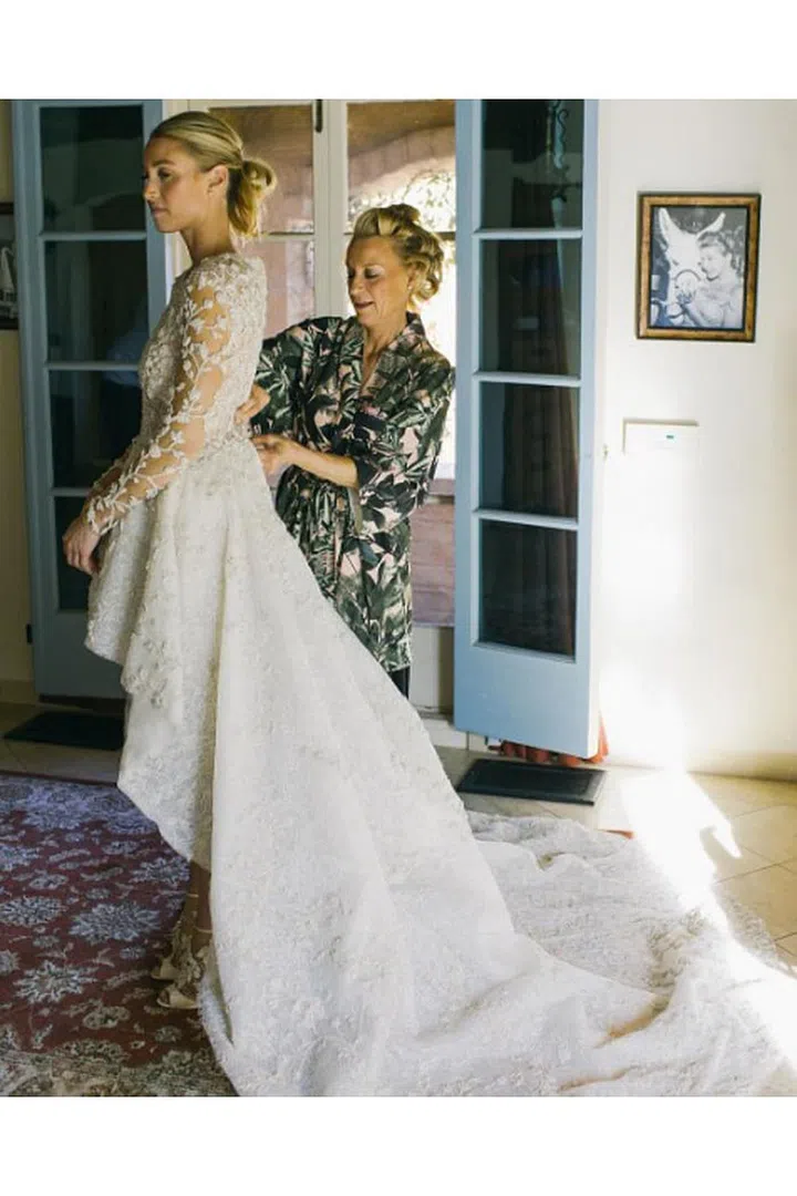 Whitney Port in a custom collaboration with Ashi Studio
