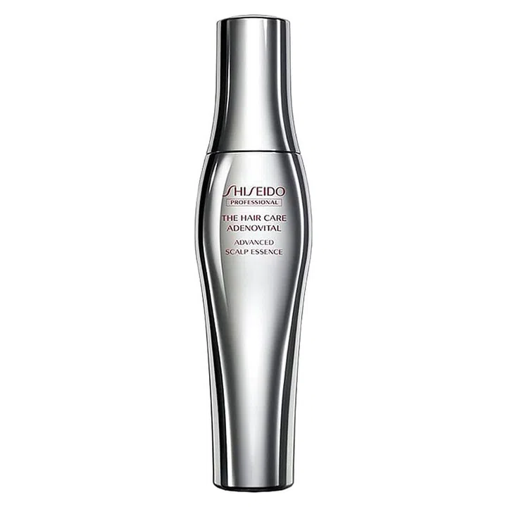 Strengthen existing hair and restore fullness gradually with a unique blend of biogenic and moisturising ingredients that will nurture what nature gave you. Hello, va-va-voom volume!

Hair Care Adenovital Advanced Scalp Essence, $112, Shiseido Professional
