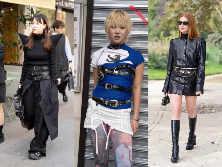 Multi belt trend streetstyle