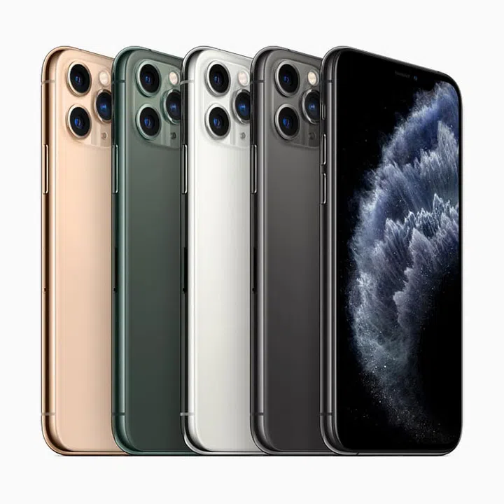 iPhone 11 Pro and iPhone 11 Pro Max come in gorgeous midnight green, space grey, silver and gold finishes. Photo: Courtesy