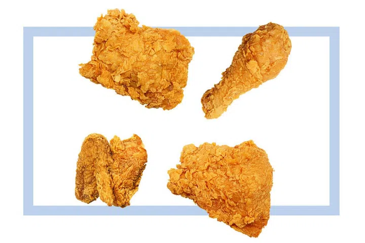 "It certainly isn't great, but being fried is really the only strike against it. There's no dairy! It's bad, but not as bad as it could be." Photo: Dana Tepper