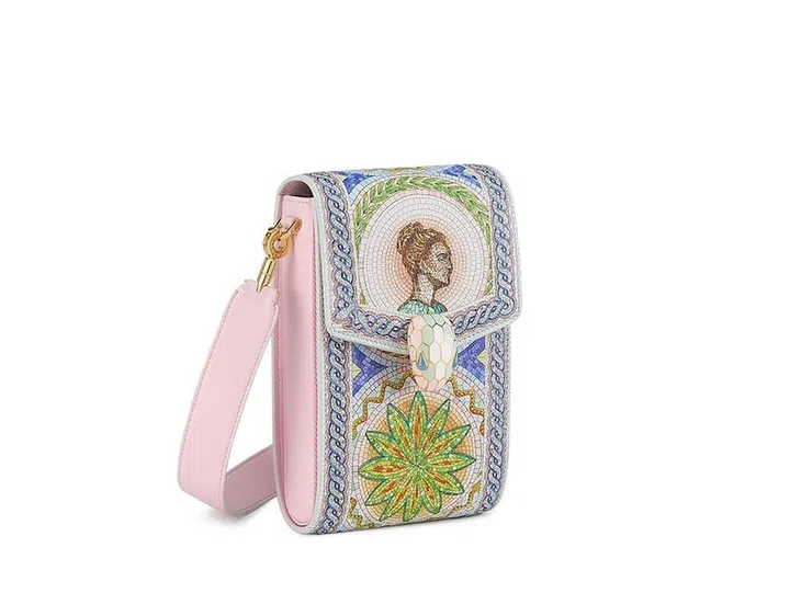 Bvlgari X Casablanca Mosaic Serpenti Crossbody bag. (Photo: Bvlgari)