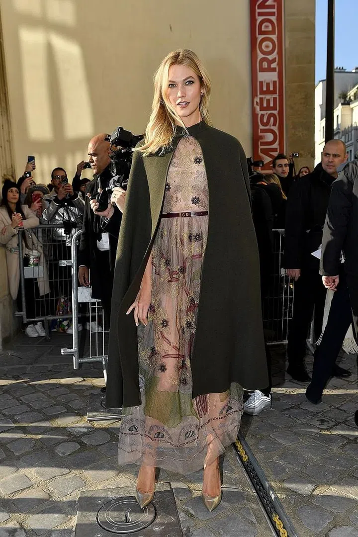 At Dior. Photo: Getty 