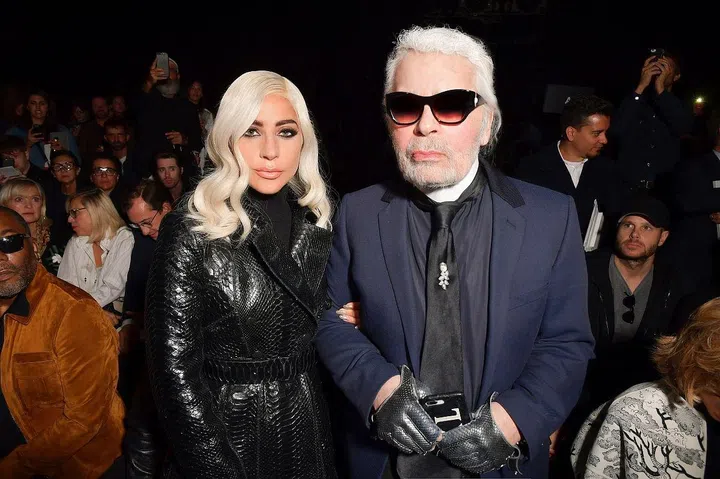 Lady Gaga & Karl Lagerfeld