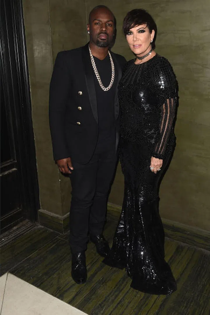 Cori Gamble and Kris Jenner in Balmain
Photo: Getty