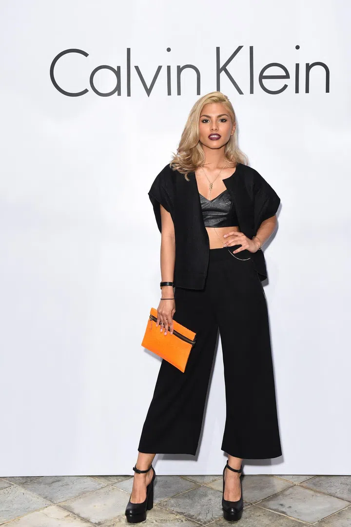 In Calvin Klein platinum