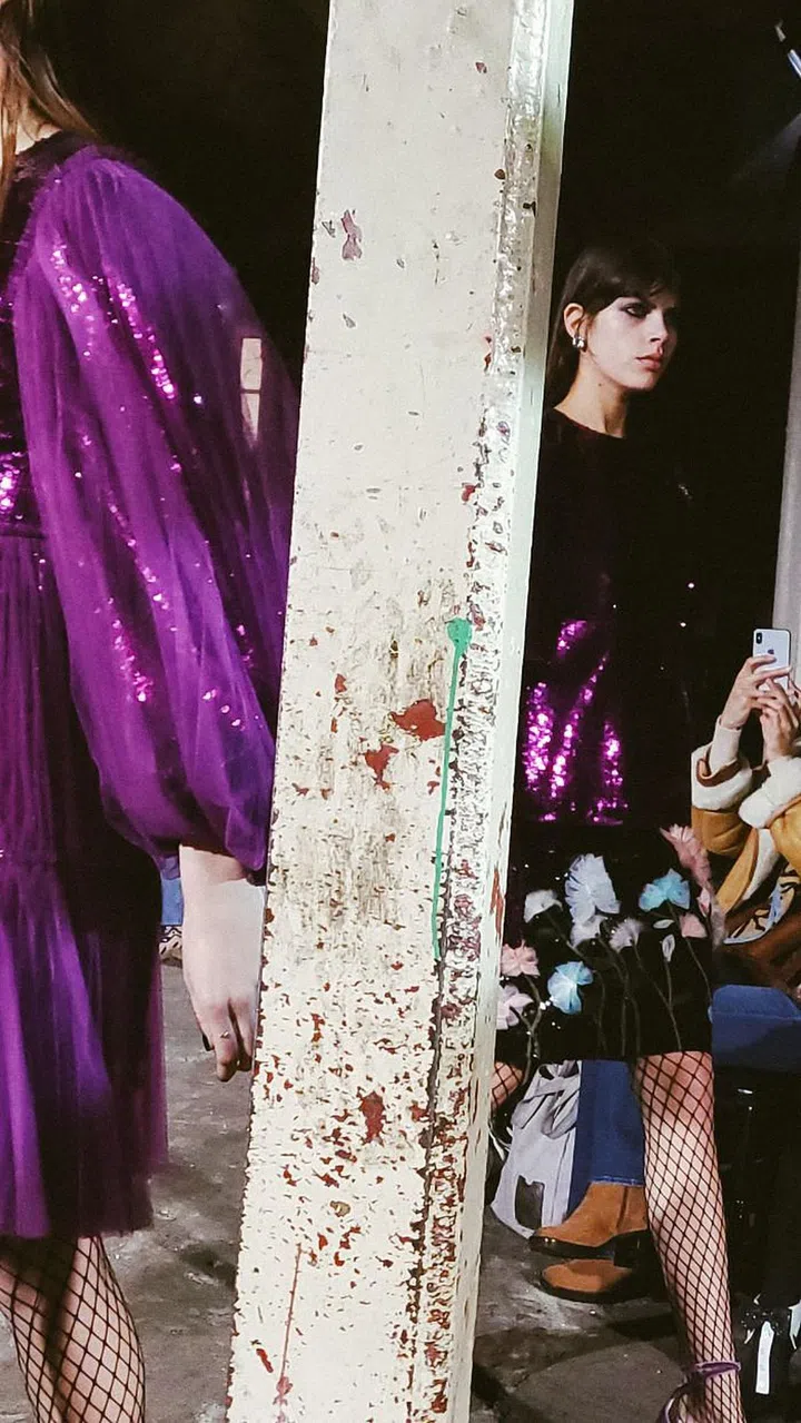 Glamour with a dose of ooh-la-la at Huishan Zhang.
