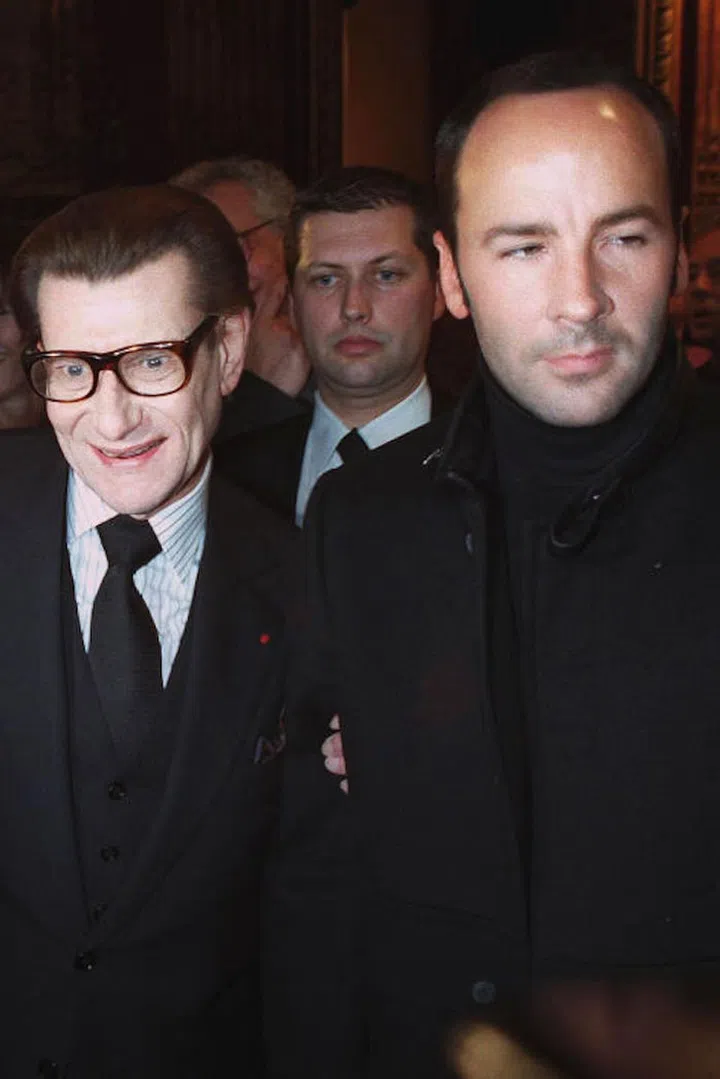 The way Ford tells it, the two started out friendly after the future Nocturnal Animals director took the reins of YSL in 1999. However, things iced over when Ford began to "deviate" from what his predecessor felt was appropriate for the brand. "I do have some letters in his hand," Ford said in an interview with CNBC. "I remember one line was 'in 13 minutes you've destroyed 40 years of my work' or 'my life's work' or something like that." Savage.