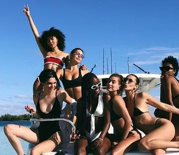 Kendall Jenner on holiday
