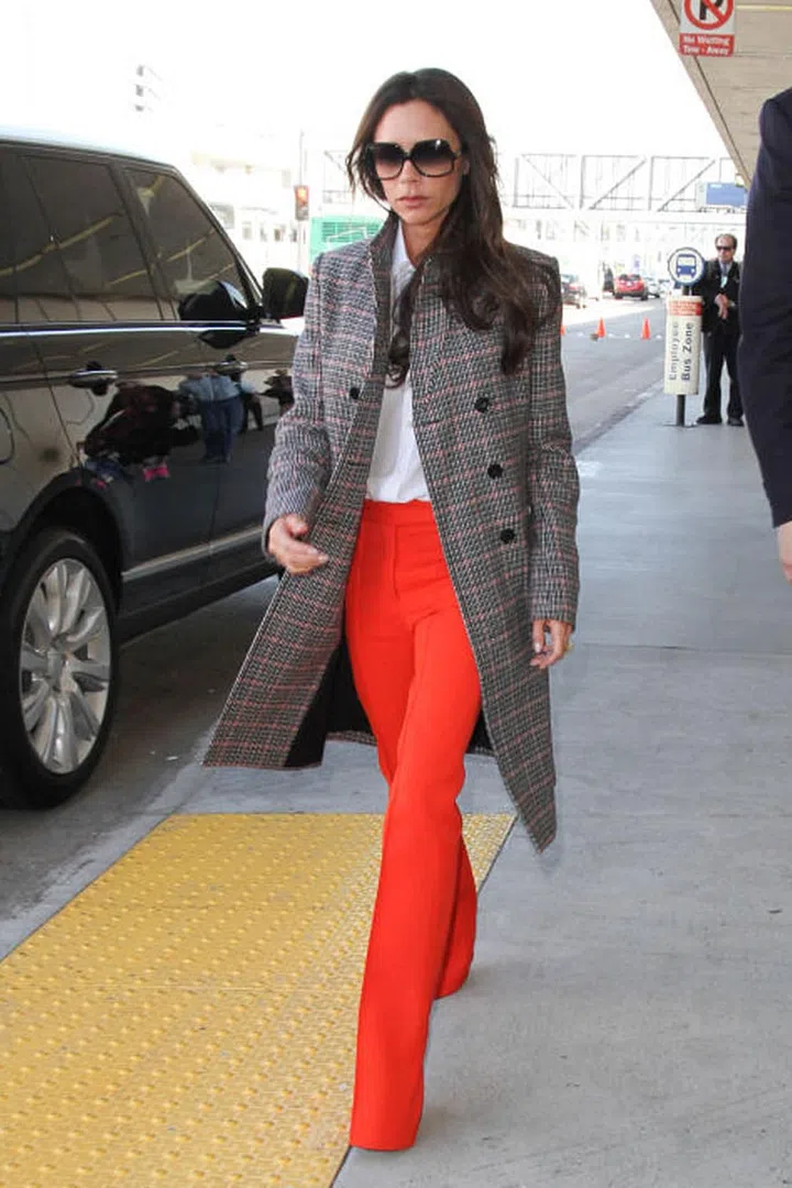 Worn with either Stan Smith trainers, sandals or heels, Beckham's penchant for flared trousers is prevalent on both the catwalk and through her own style choices. Be gone the skinny jean once and for all.