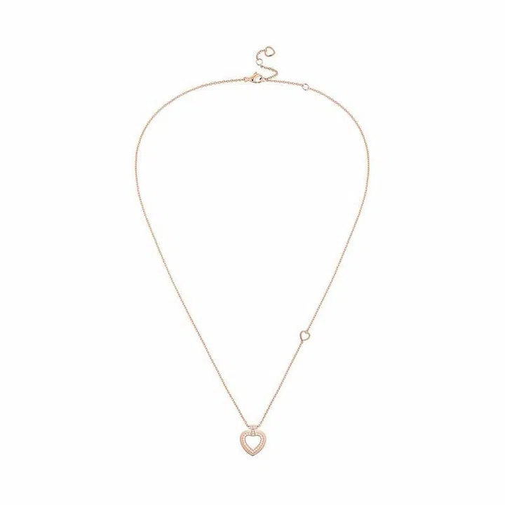 Pink gold and diamond Pretty Woman (small) necklace, $4,250, FRED