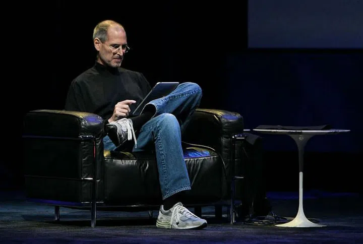 Steve Jobs was a New Balance fan.

Photo: Getty