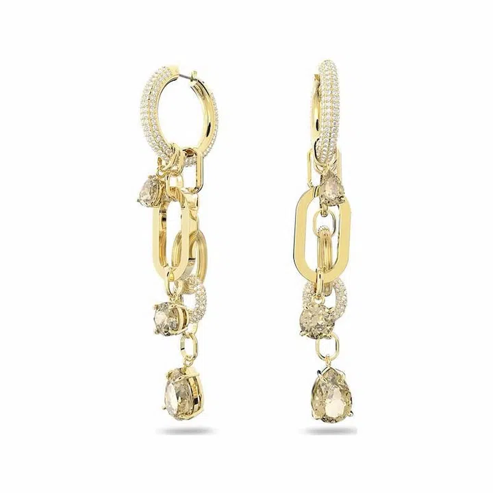 Imber Drop Earrings, $400, Swarovski
