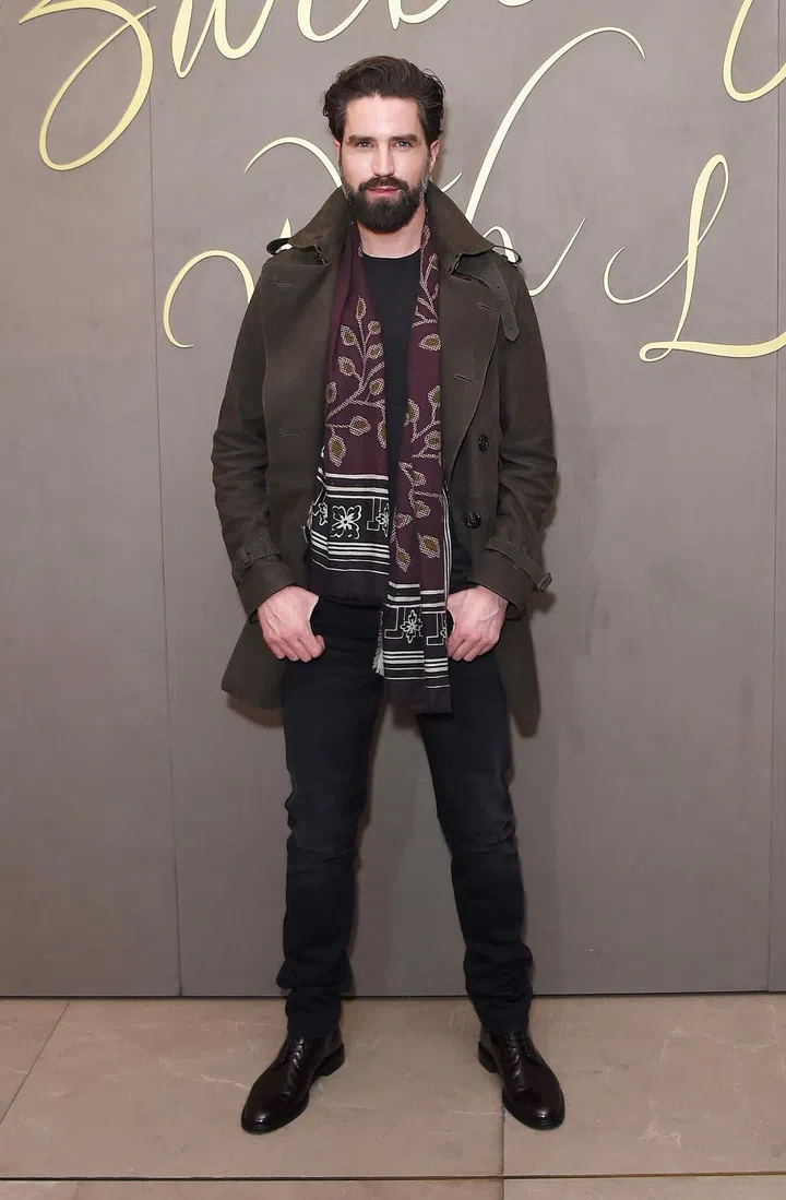 Although the model is well-known for his dapper, English-gentleman style, he can pull off more casual looks too, as demonstrated here.