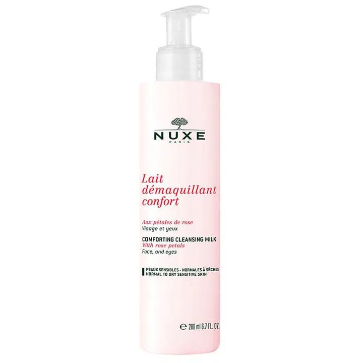 Rosewater soothes as macadamia oil nourishes and comforts dry and sensitive skin.