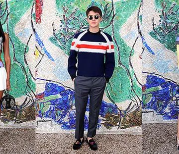 louis vuitton cruise 2019 celebrities