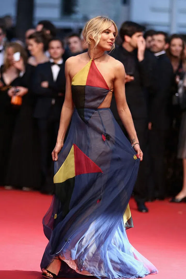 Sea Of Trees premiere, 2015. Wearing Valentino. Photo: Getty