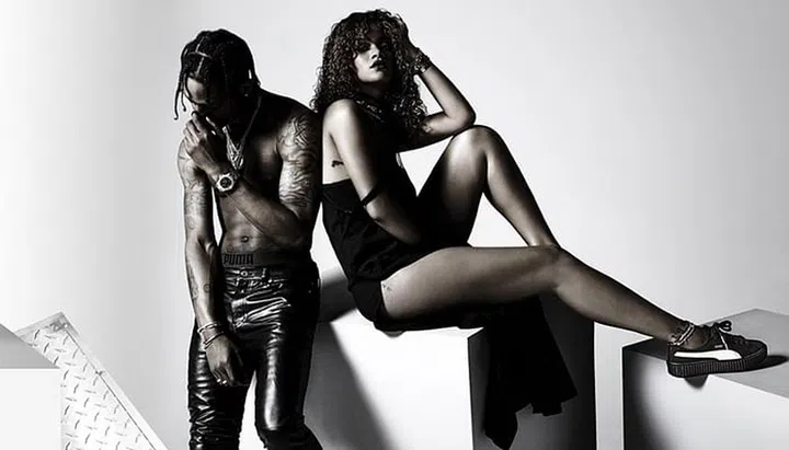 rihanna, puma, sneakers, shoes