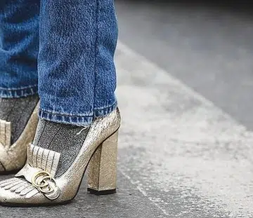Glitter Shoe