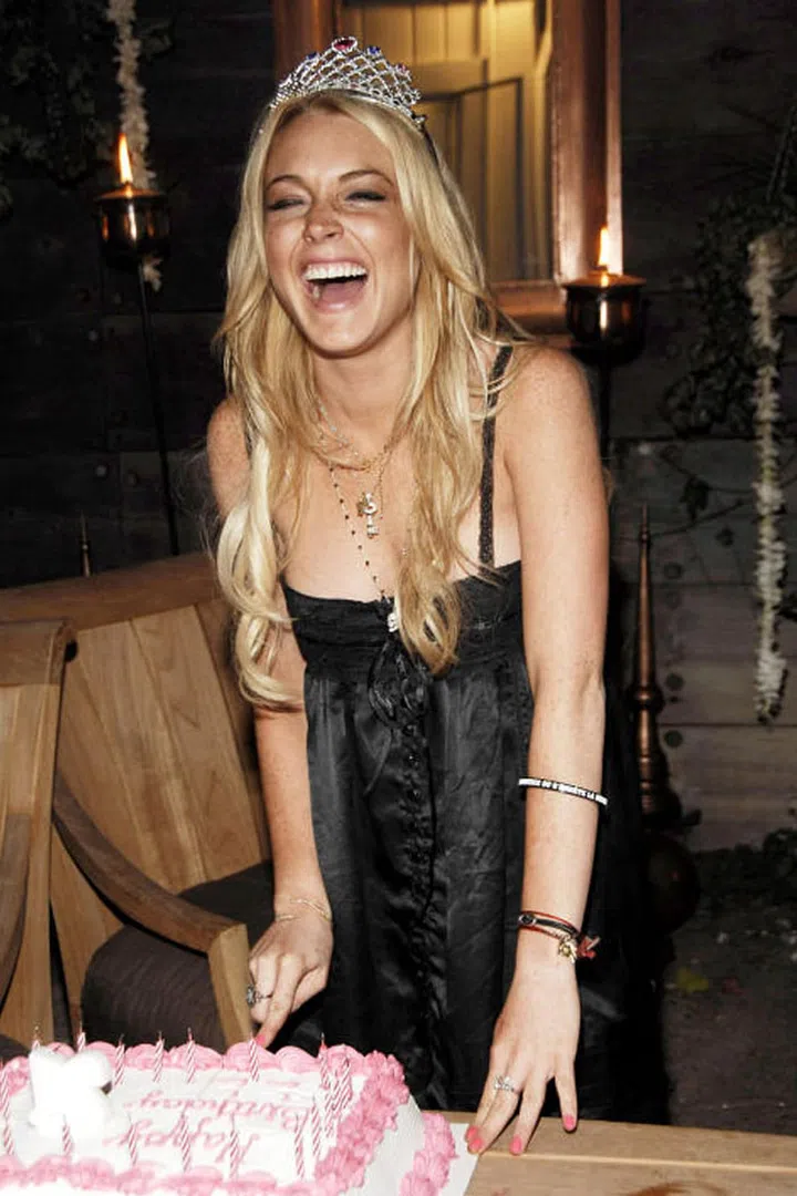 At her 21st birthday party. Photo: Getty
