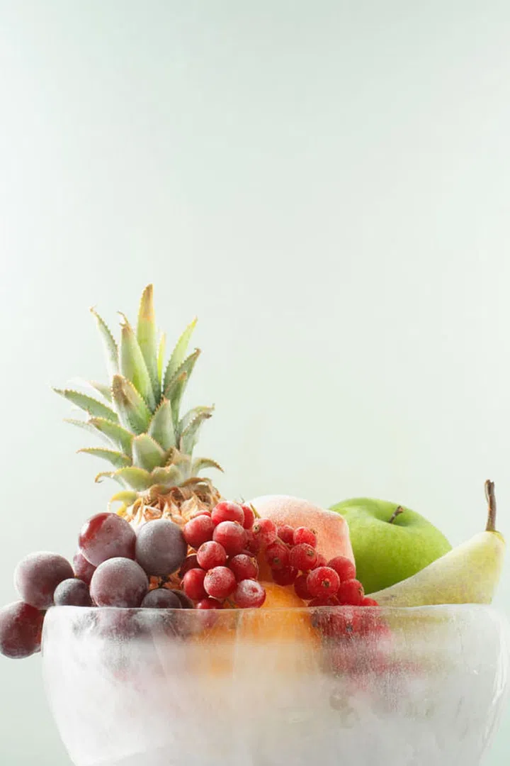 When you eat cold foods, your metabolism increases to warm the foods to body temperature, and burns extra calories from carbs and fat in the process, according to Brian C. Weiner, MD, a clinical associate professor at University of Florida in Gainsville. Because the hardest part is turning frozen-solid foods into liquid, eating frozen foods create the greatest calorie deficit, burning up to 160 calories to digest 1 liter (about the size of a large 7-Eleven Slurpee) of shaved ice, according to Dr. Weiner. Of course it would be crazy to start eating ice by the liter. Instead, try freezing fruit you already eat on the regular and blending it or popping it straight up; frozen grapes and bananas can make an A+ treat. And yes, you should also order your drink on ice. YOLO, it's summer!