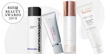 BAZAAR Beauty Awards 2018 skincare cleansers face wash