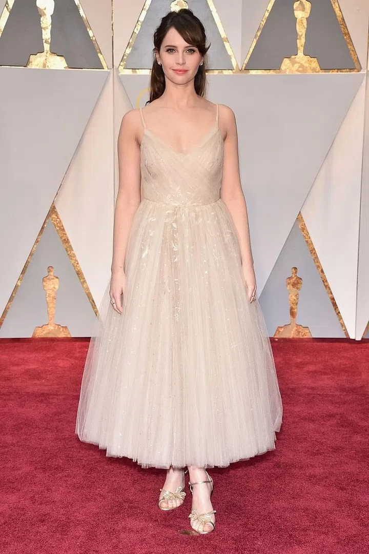 in Dior. Photo: Getty 