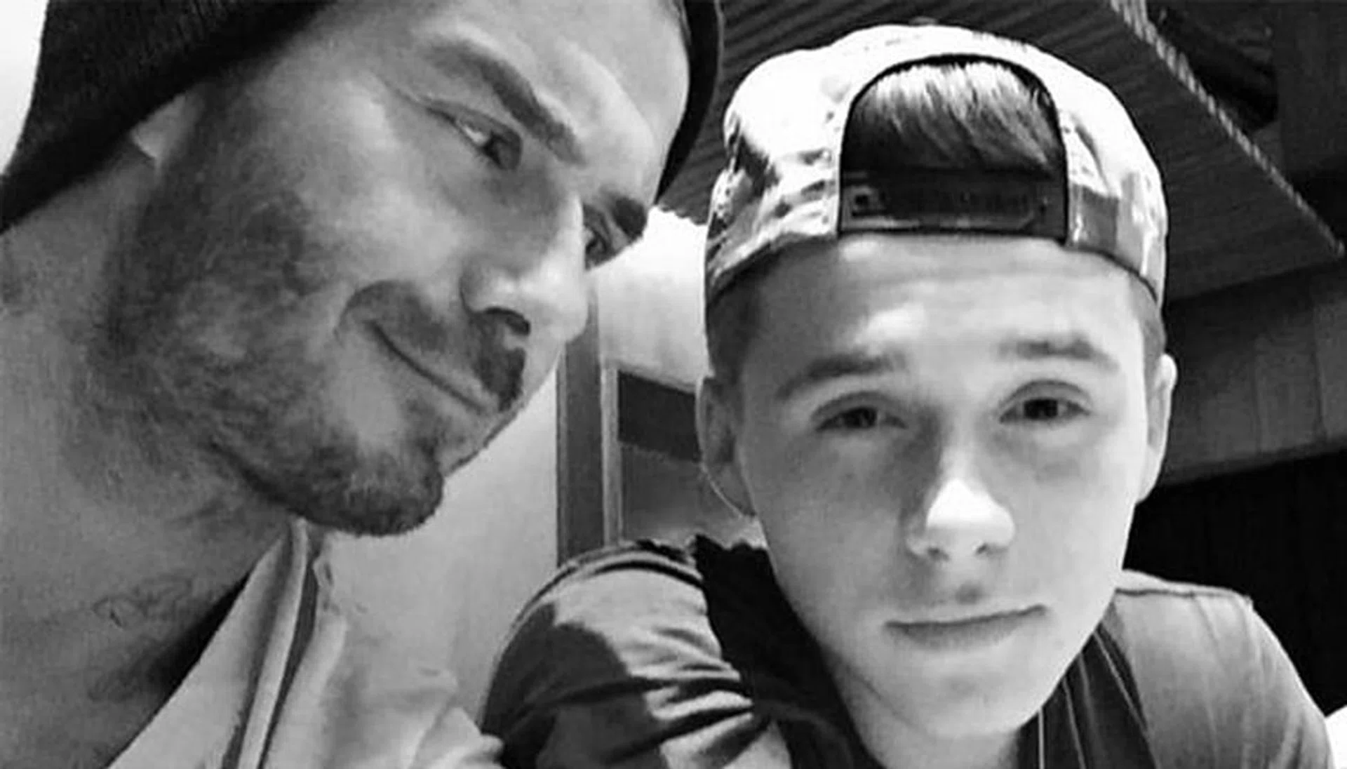 david and brooklyn beckham