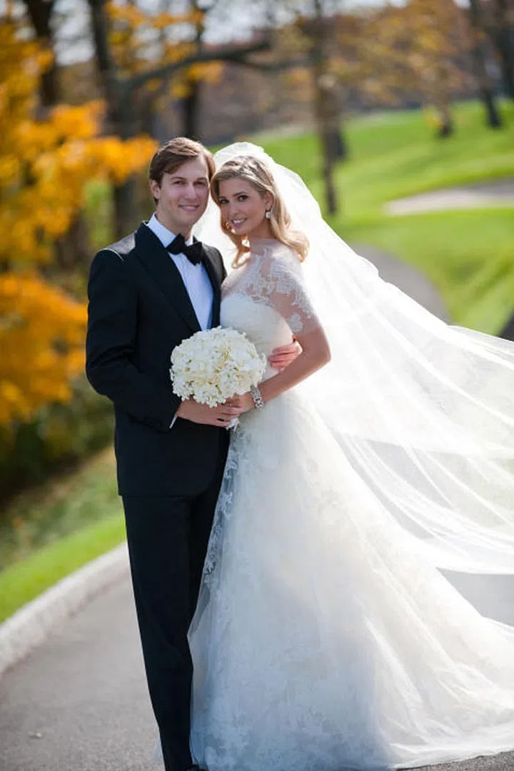 Ivanka Trump in Vera Wang