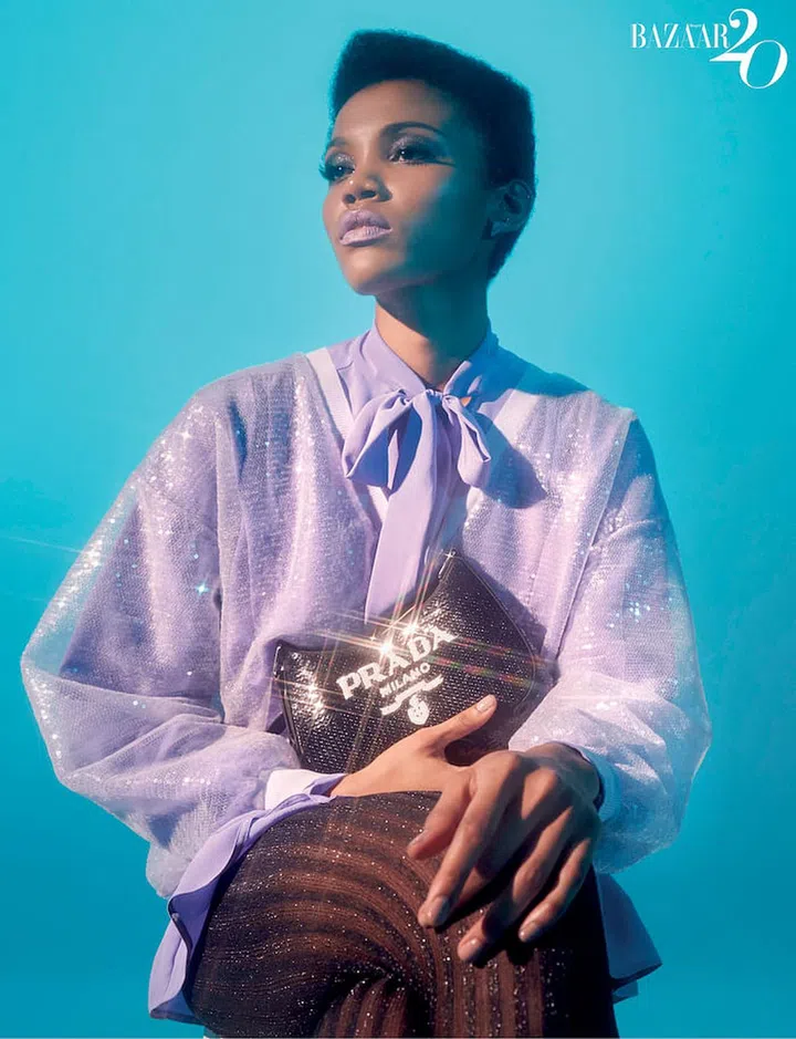 Dress up to the nines this festive season with Prada’s December 2021 Issue collection