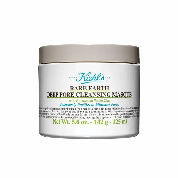 Kiehl’s Rare Earth Deep Pore Cleansing Masque, $49
