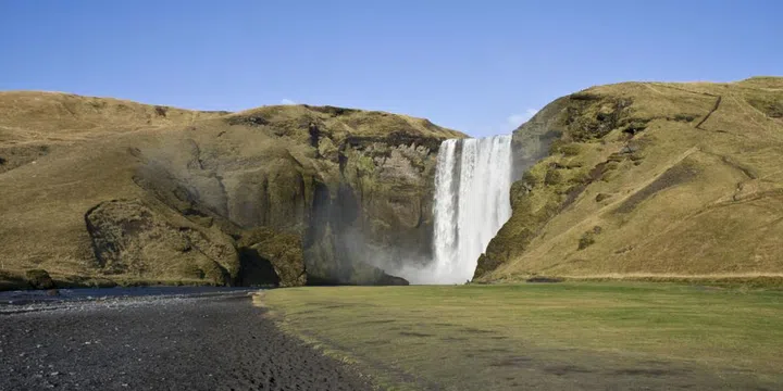 iceland waterfall