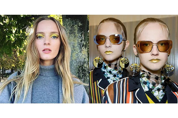 Makeup legend Pat McGrath hinted at the launch of her first product, Gold 001, at the Prada Spring 2016 show, then took to Paris' Jardins des Tuileries for impromptu makeovers and the official announcement shortly thereafter. Needless to say, the magical metallic powder sold out almost instantly. ; Photo: Instagram