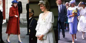 Princess Diana maternity looks