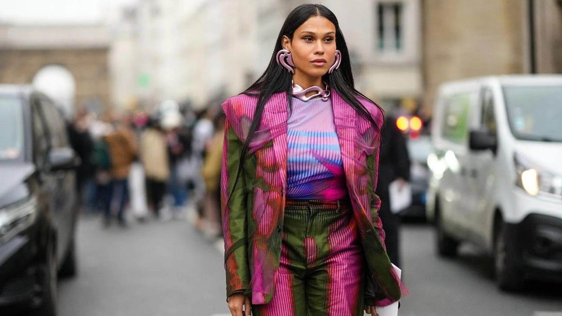 Couture Spring 2022 Street Style
