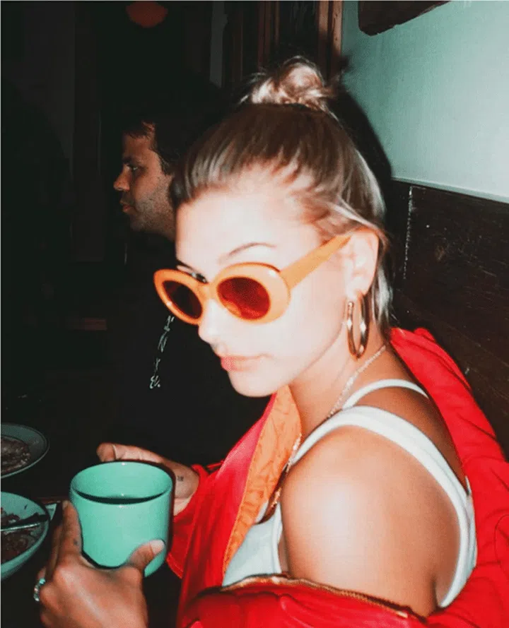 Wear them indoors like a celebrity would. Photo: @haileybaldwin 