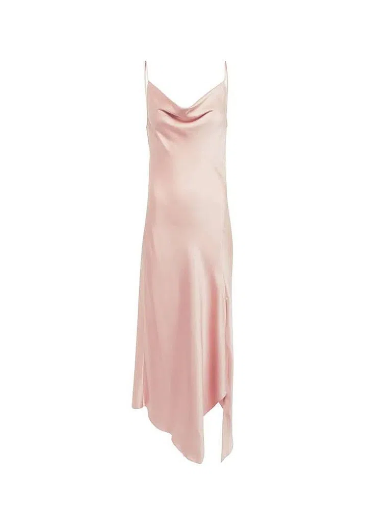 Nellie Satin Slip Midi Dress, $815, Jonathan Simkhai at Mytheresa