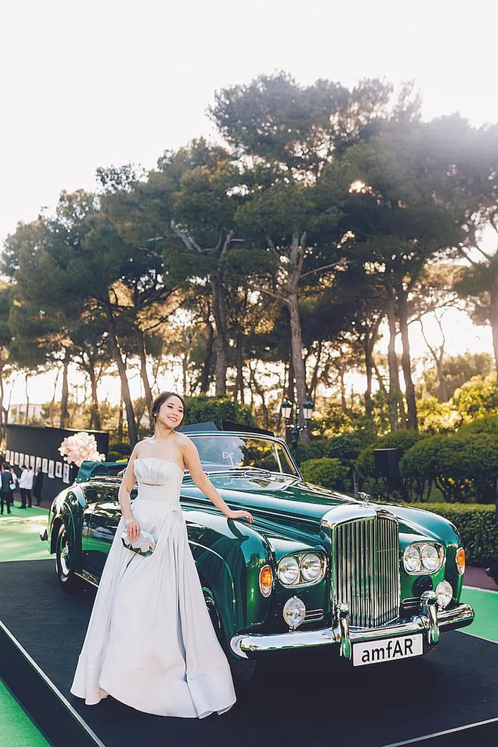Nguyen at the 2018 amfAR Gala in Cannes.