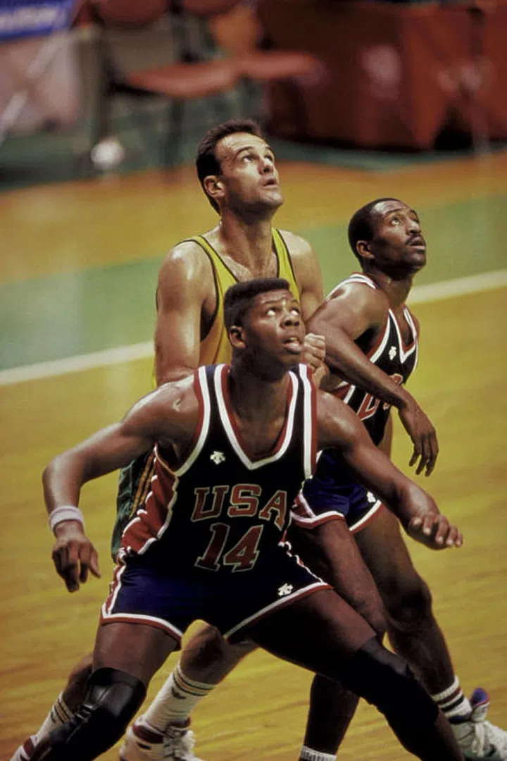 U.S. vs. Brazil basketball game in Seoul, South Korea. Photo: Getty

