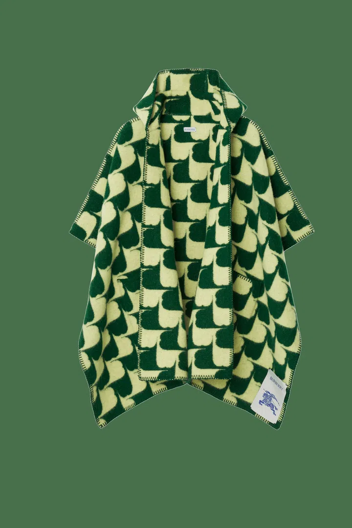 Poncho. Photo: Courtesy of Burberry