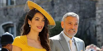 Amal and George Clooney