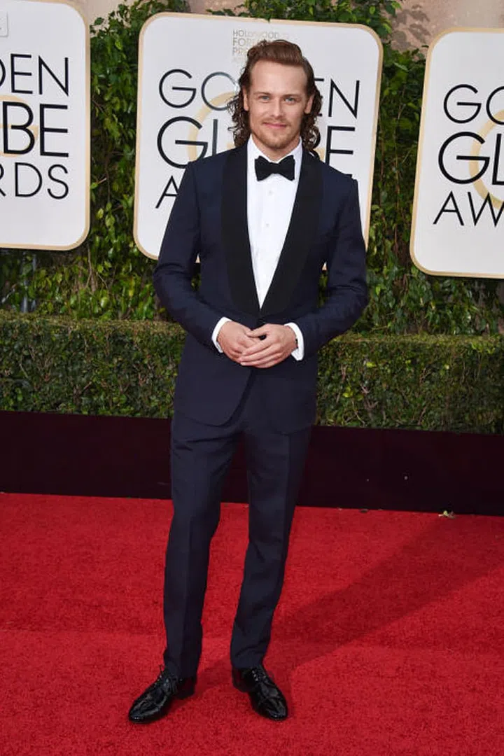 In Dunhill at the 2016 Golden Globes. Photo: Getty