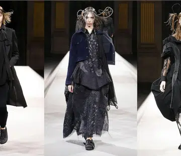 Yohji Yamamoto fall winter 2022