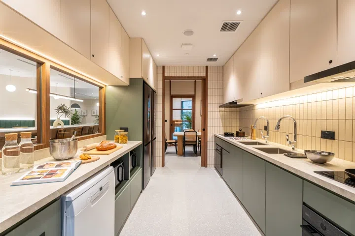 private kitchen prive in shared spaces of weave suites hillside serviced apartments singapore