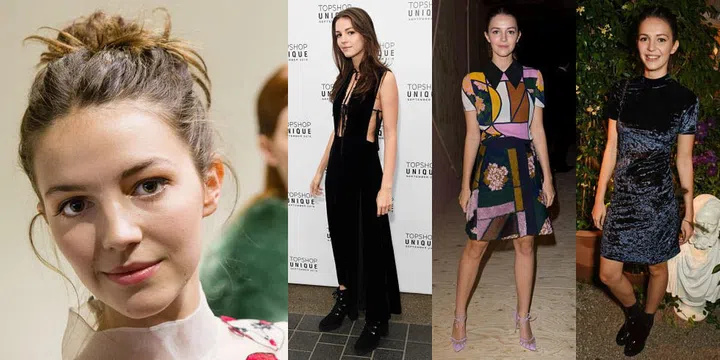Claim to fame: The actress starred in the latest series of Cold Feet and made a splash on the London Fashion Week front row last season, popping up at Topshop, Shrimps and Roksanda.
Style profile: Very on-trend, yet relaxed. She'll team an evening gown with chunky boots.