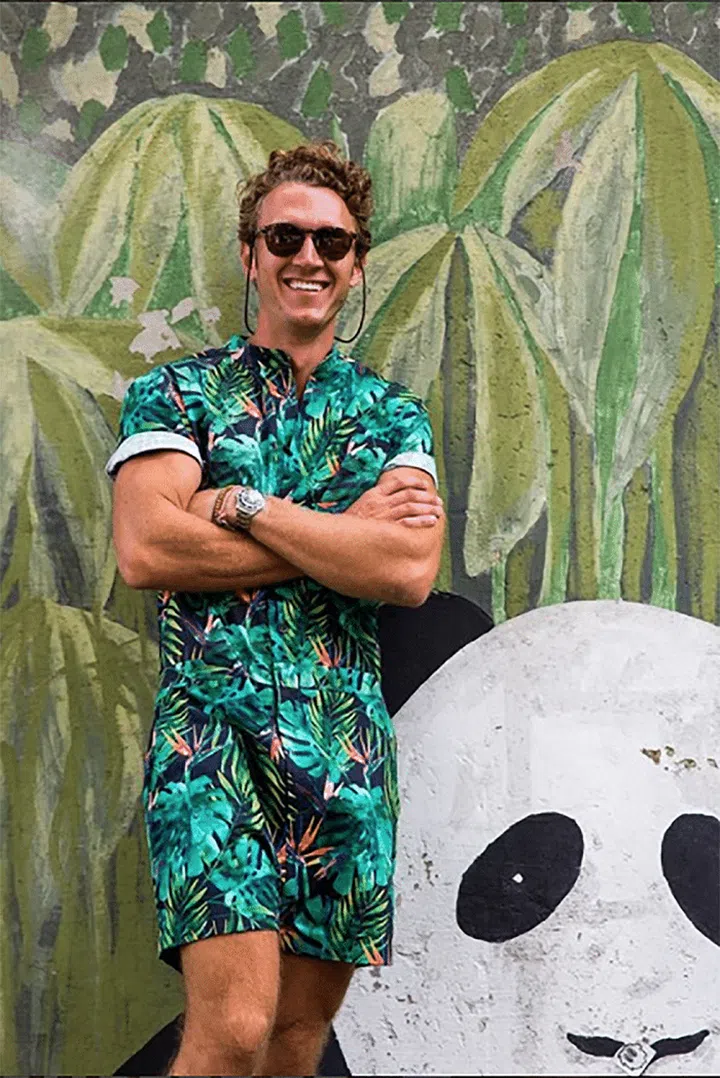 The photo says it all.

'In' Alternative: Not branding short jump/boiler suits 'RompHims.'