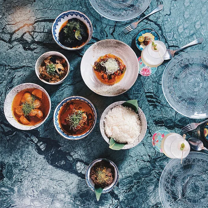 Peranakan fare at Candlenut Restaurant.