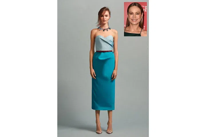 After a breakthrough performance in "Room," we're waiting for Larsson to flex her style power in a fashion-forward frock like this