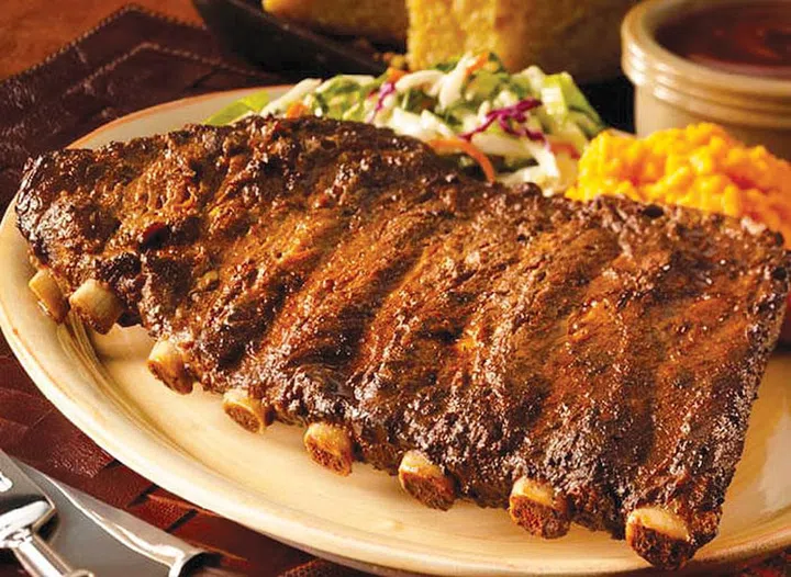 The pork ribs at Warung Nia are tender and tasty.